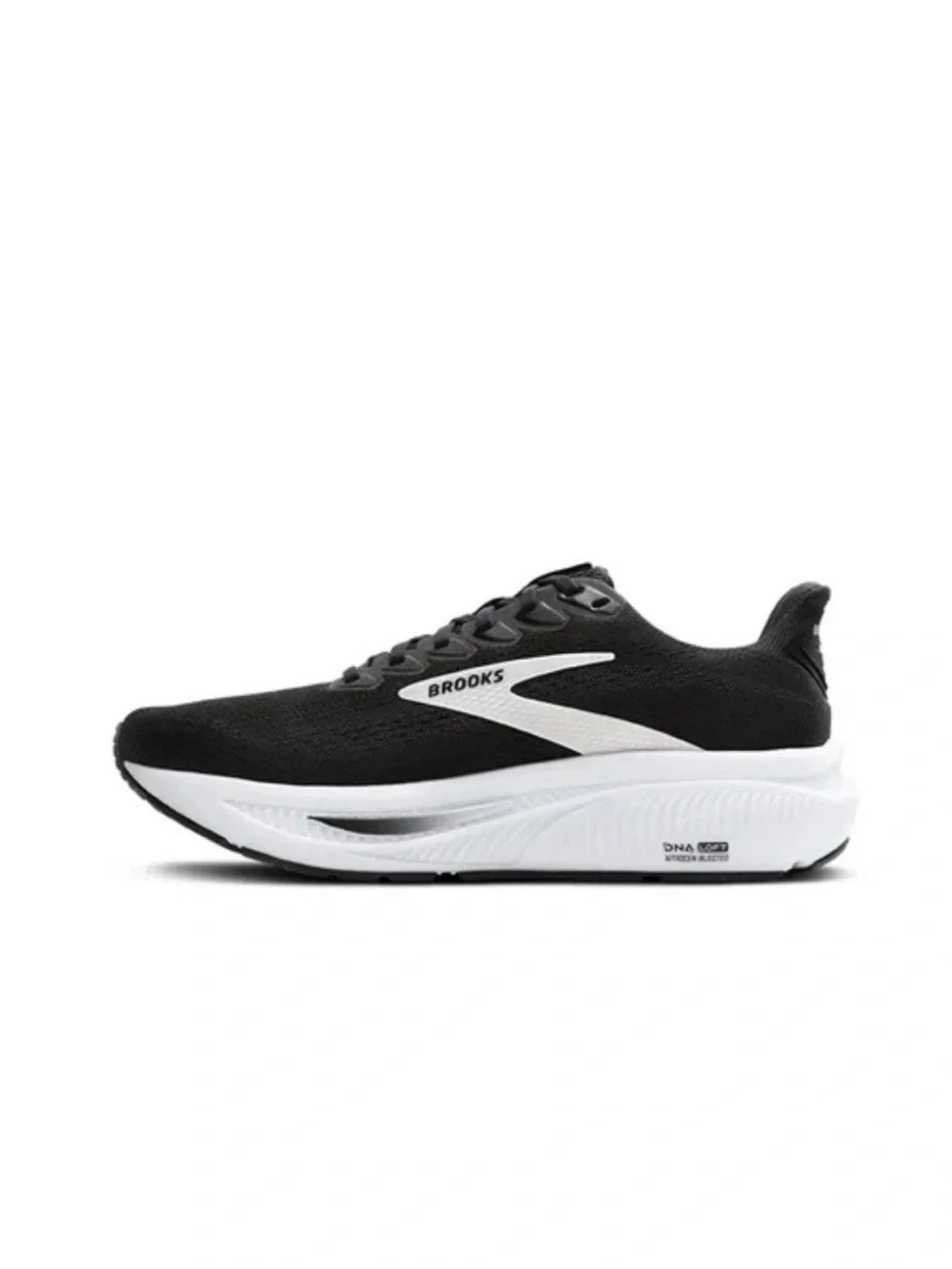 Brooks Black & White Ghost Running Shoes